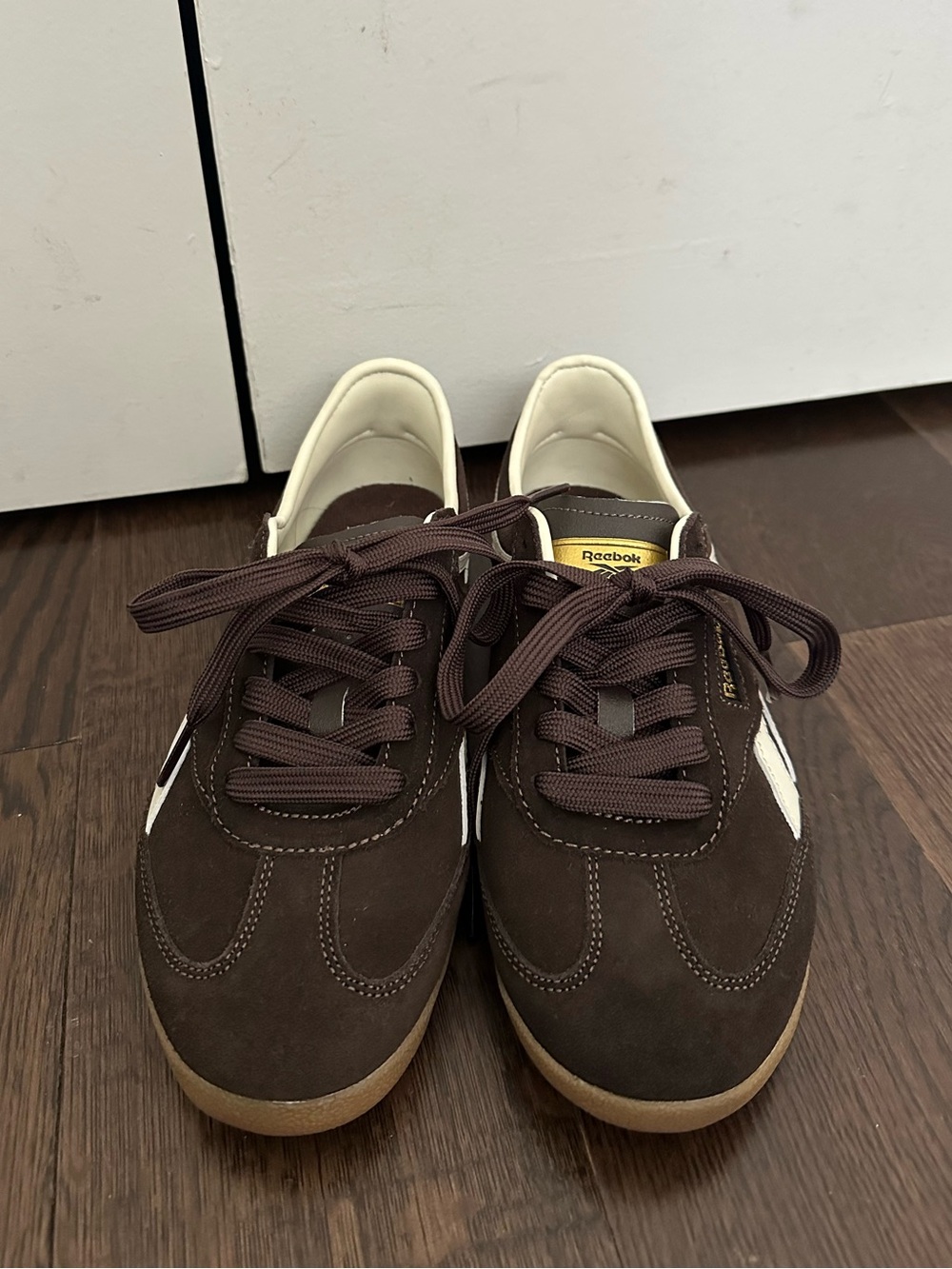 Reebok Classic Brown Suede Sneakers
